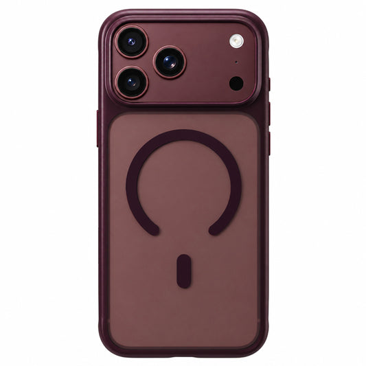Pouzdro MagSafe pro Apple iPhone 18 Pro Max, Blueo, APE Anti-Drop, vínové