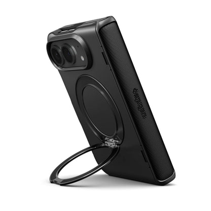 Pouzdro MagSafe pro Apple iPhone Duo, Spigen, Slim Armor Pro S, černé ACS11780