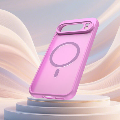 Pouzdro MagSafe pro Google Pixel 10 Pro, Techsuit, HaloFrost II, Růžová