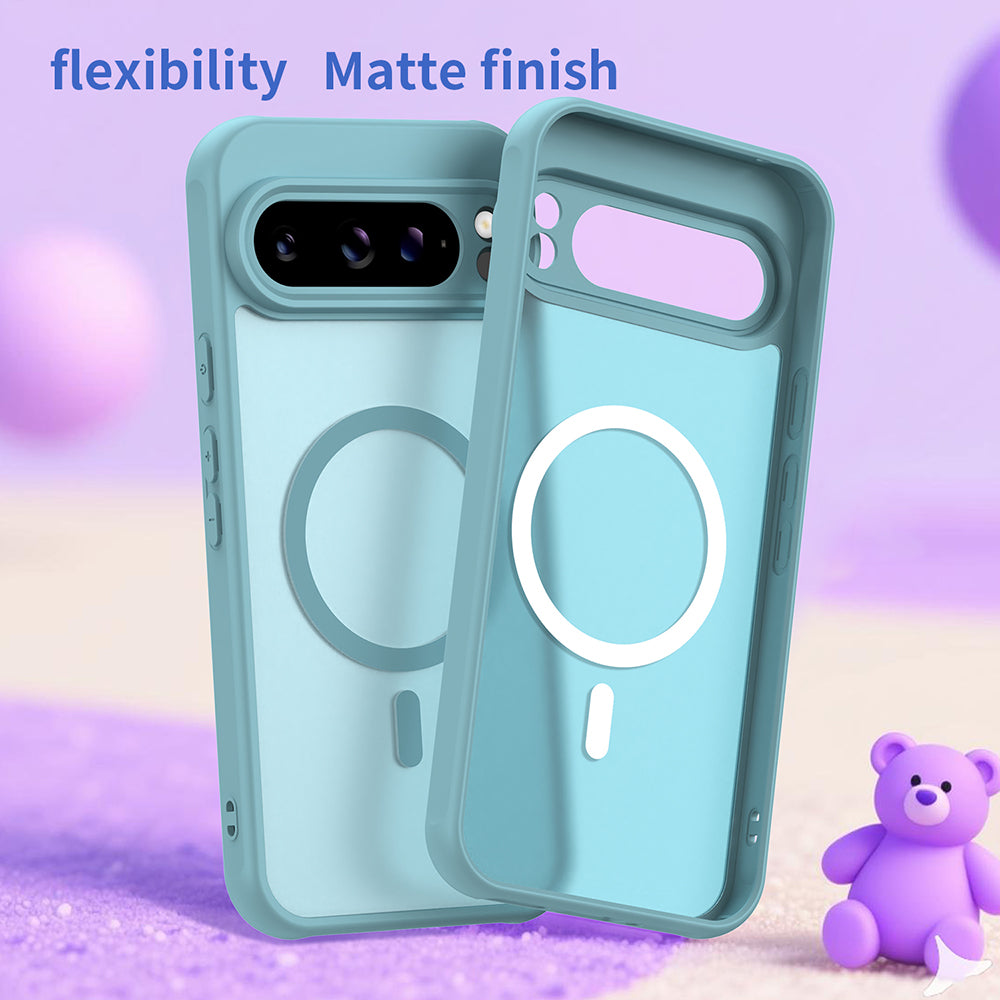 Pouzdro MagSafe pro Google Pixel 10 Pro, Techsuit, HaloFrost II, Světle zelená