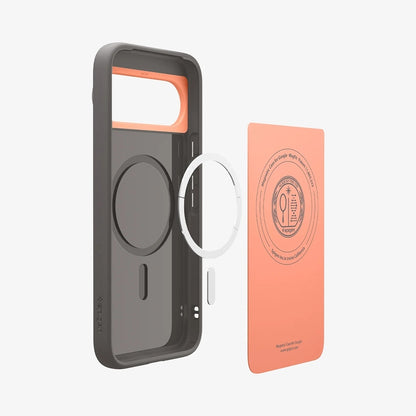 Pouzdro MagSafe pro Google Pixel 10 Pro XL, Spigen, Caseology Nano Pop, Šedé