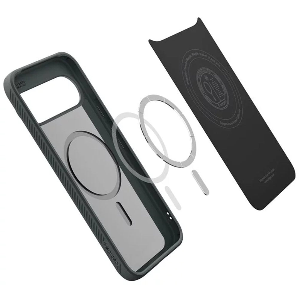 Pouzdro MagSafe pro Google Pixel 10 Pro XL, Spigen, Liquid Air, Zelená ACS09719