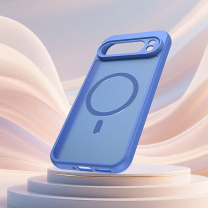 MagSafe Case for Google Pixel 10 Pro XL, Techsuit, HaloFrost II, Blue