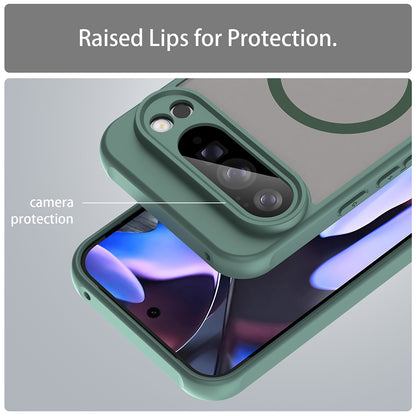 MagSafe pouzdro pro Google Pixel 10 Pro XL, Techsuit, HaloFrost II, Zelená