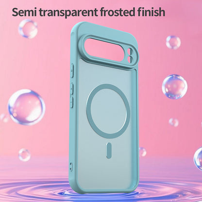 Pouzdro MagSafe pro Google Pixel 10 Pro XL, Techsuit, HaloFrost II, Světle zelená