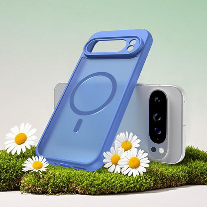 MagSafe Case for Google Pixel 10, Techsuit, HaloFrost II, Blue