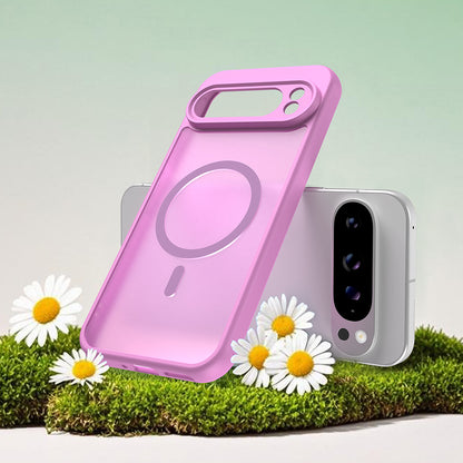 MagSafe Case for Google Pixel 10, Techsuit, HaloFrost II, Pink