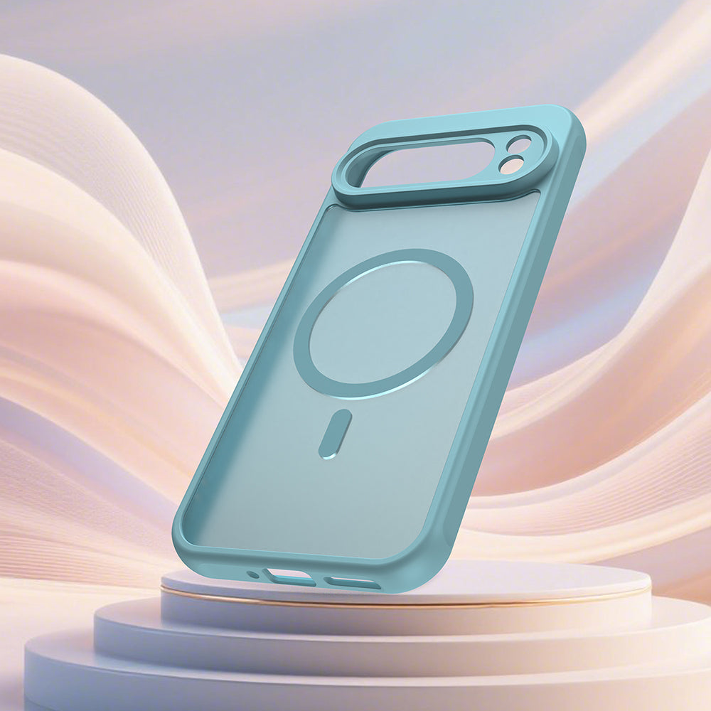 Pouzdro MagSafe pro Google Pixel 10, Techsuit, HaloFrost II, Světle zelená