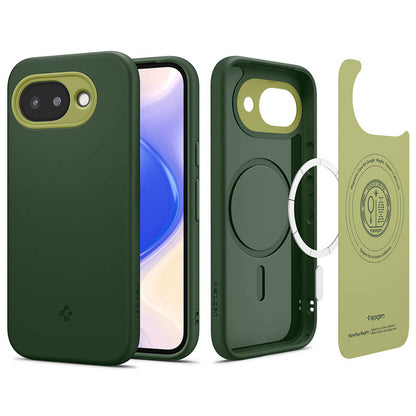 Pouzdro MagSafe pro Google Pixel 10a, Spigen, Caseology Nano Pop, Zelená ACS11288