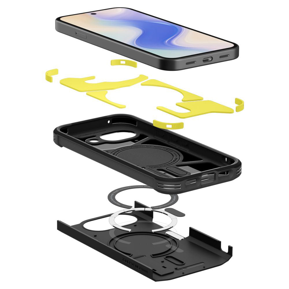 Pouzdro MagSafe pro Google Pixel 10a, Spigen, Tough Armor, Černé ACS11280