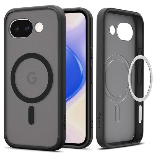 MagSafe Case for Google Pixel 10a, Spigen, Ultra Hybrid, Satin Black ACS11278