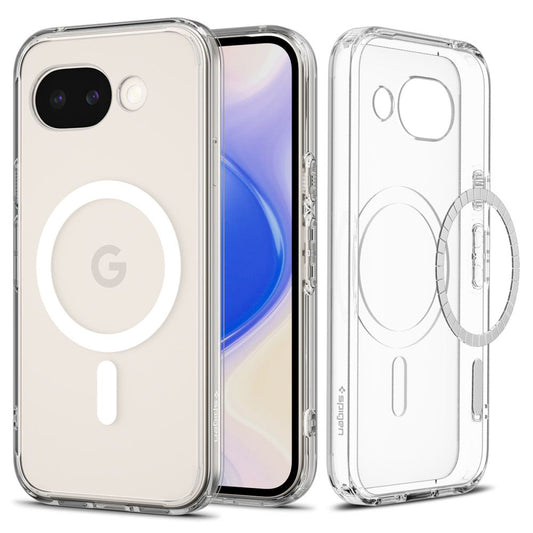 MagSafe pouzdro pro Google Pixel 10a, Spigen, Ultra Hybrid, Průhledná bílá ACS11276