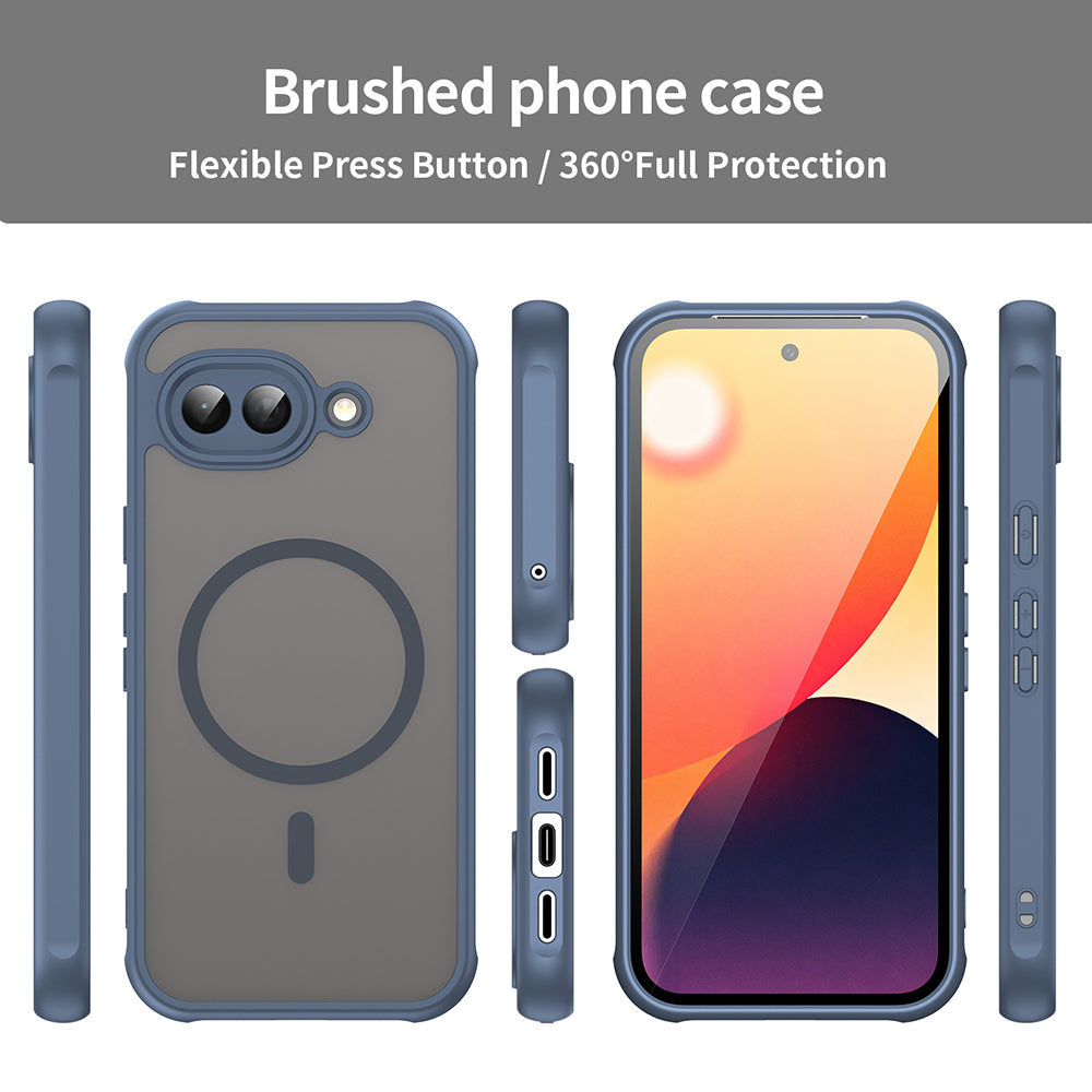 Pouzdro MagSafe pro Google Pixel 10a, Techsuit, HaloFrost II, Námořnická modř