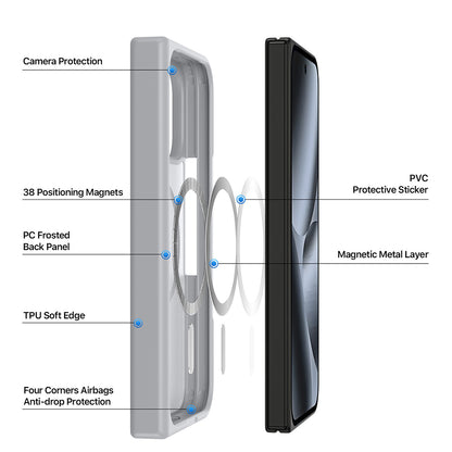 MagSafe pouzdro pro Google Pixel 11 Pro Fold, DUX DUCIS, Yind, Světle růžová