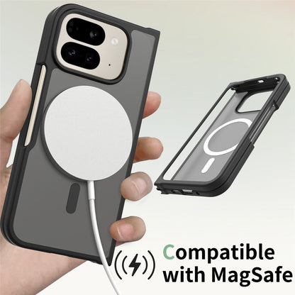 MagSafe pouzdro pro Google Pixel 11 Pro Fold, Techsuit, PureFrost, Černá saténová