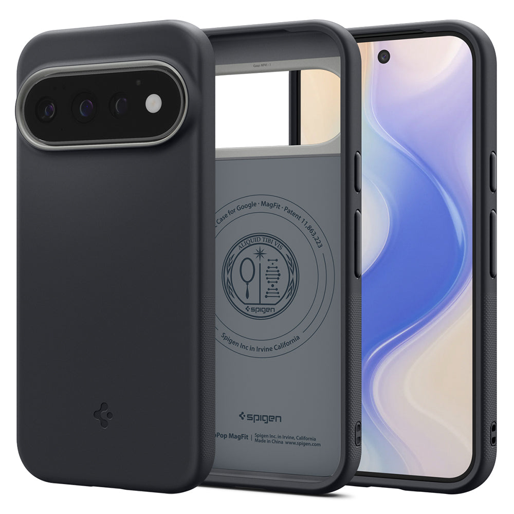 MagSafe pouzdro pro Google Pixel 11 Pro, Spigen, Caseology Nano Pop, černé ACS11435