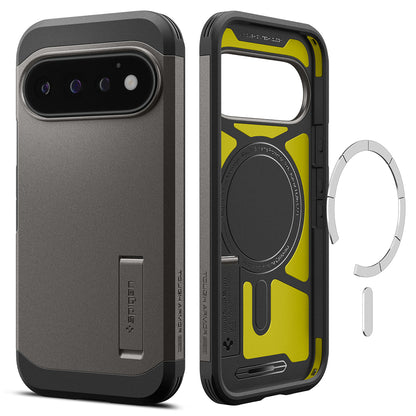 MagSafe pouzdro pro Google Pixel 11 Pro, Spigen, Tough Armor, šedé ACS11860