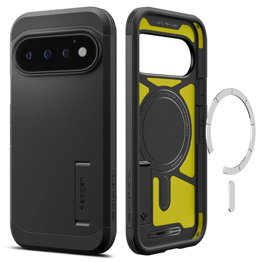 MagSafe pouzdro pro Google Pixel 11 Pro, Spigen, Tough Armor, černé ACS11433