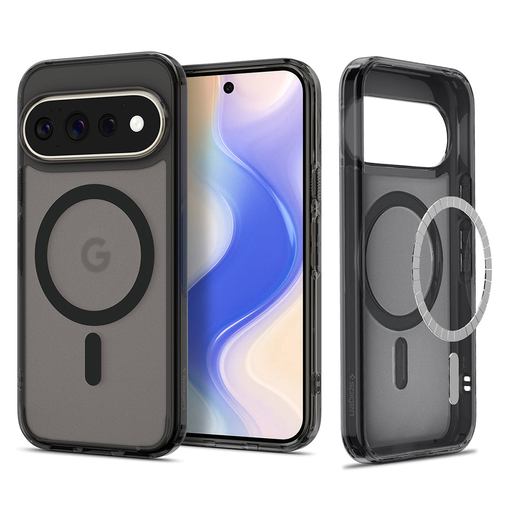 MagSafe pouzdro pro Google Pixel 11 Pro, Spigen, Ultra Hybrid, Černá Satinovaná ACS11432