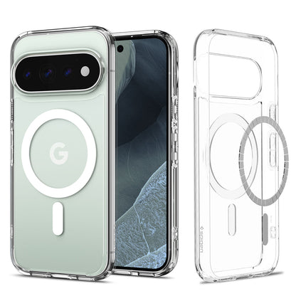MagSafe pouzdro pro Google Pixel 11 Pro, Spigen, Ultra Hybrid, Průhledná bílá ACS11431