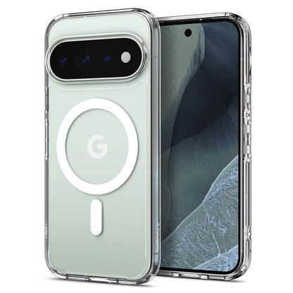 MagSafe pouzdro pro Google Pixel 11 Pro, Spigen, Ultra Hybrid, Průhledná bílá ACS11431