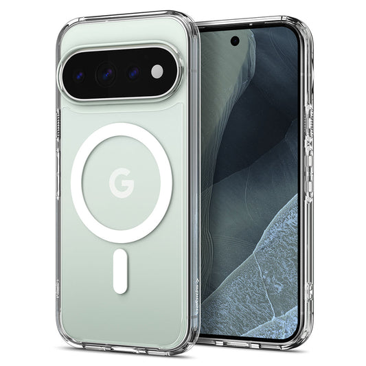 MagSafe pouzdro pro Google Pixel 11 Pro, Spigen, Ultra Hybrid, Průhledná bílá ACS11431