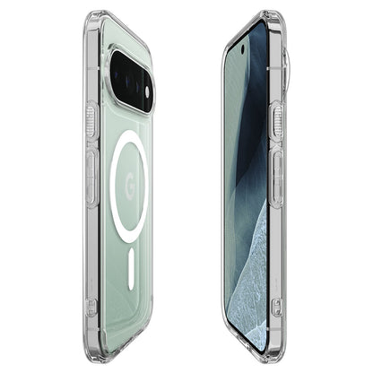 MagSafe pouzdro pro Google Pixel 11 Pro, Spigen, Ultra Hybrid, Průhledná bílá ACS11431