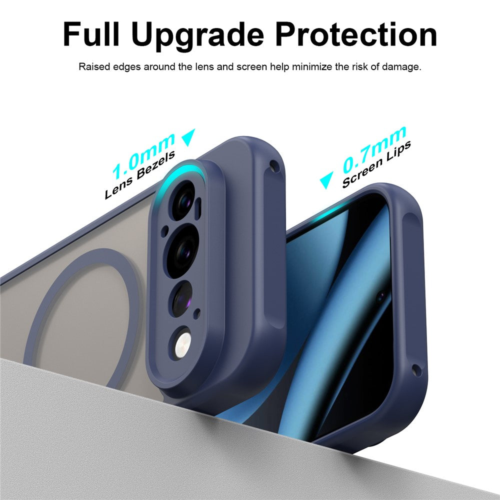 MagSafe pouzdro pro Google Pixel 11 Pro, Techsuit, HaloFrost II, Tmavě modrá