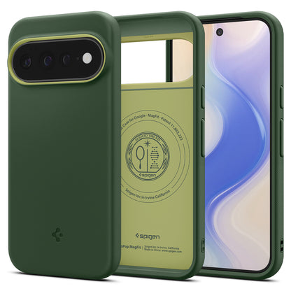 MagSafe pouzdro pro Google Pixel 11 Pro XL, Spigen, Caseology Nano Pop, zelené ACS11456