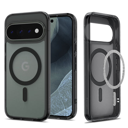 MagSafe pouzdro pro Google Pixel 11 Pro XL, Spigen, Ultra Hybrid, Černá Satinovaná ACS11452