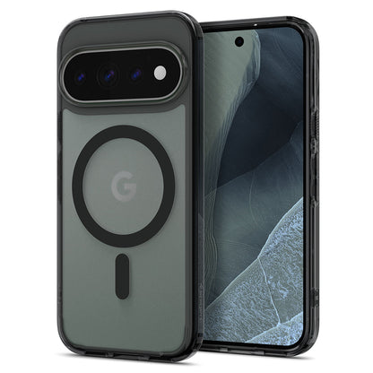 MagSafe pouzdro pro Google Pixel 11 Pro XL, Spigen, Ultra Hybrid, Černá Satinovaná ACS11452