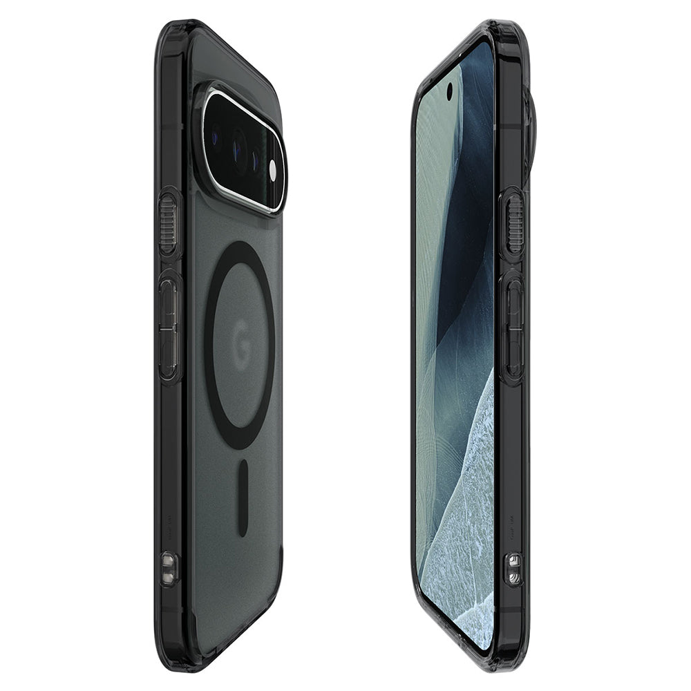 MagSafe pouzdro pro Google Pixel 11 Pro XL, Spigen, Ultra Hybrid, Černá Satinovaná ACS11452