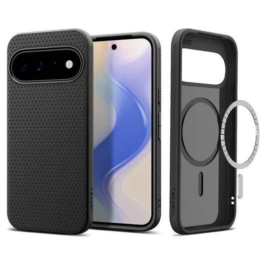 MagSafe pouzdro pro Google Pixel 11, Spigen, Liquid Air, Matná černá ACS11439