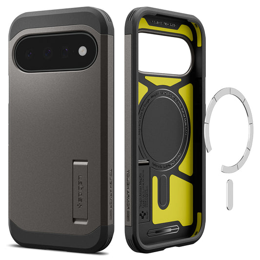 MagSafe pouzdro pro Google Pixel 11, Spigen, Tough Armor, šedé ACS11855