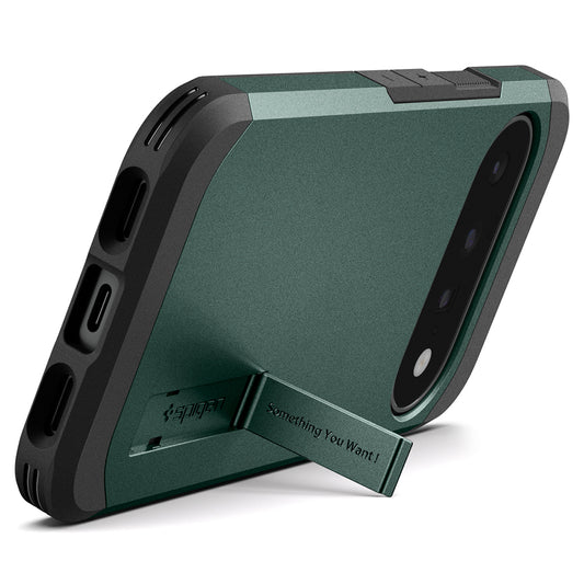 MagSafe pouzdro pro Google Pixel 11, Spigen, Tough Armor, zelené ACS11854