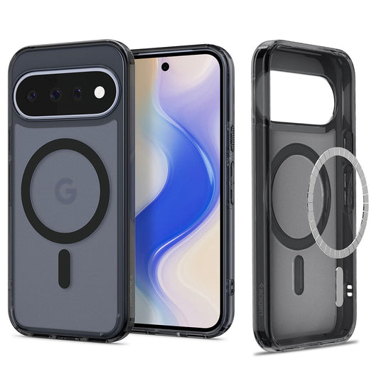 MagSafe pouzdro pro Google Pixel 11, Spigen, Ultra Hybrid, Černá Satinovaná ACS11442