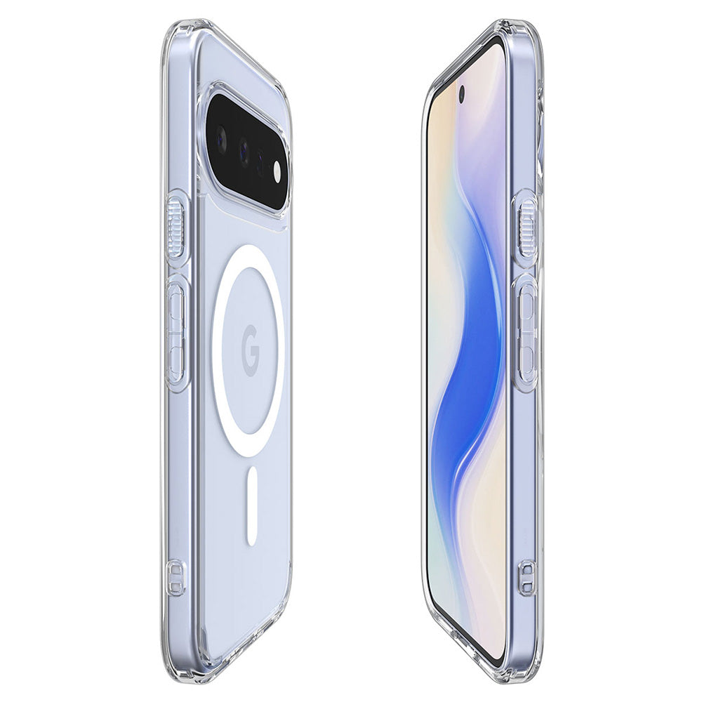 MagSafe pouzdro pro Google Pixel 11, Spigen, Ultra Hybrid, Průhledná bílá ACS11441