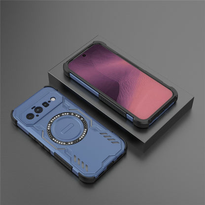 MagSafe Case for Google Pixel 11, Techsuit, ArmorMag, Blue