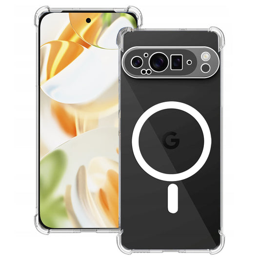 MagSafe pouzdro pro Google Pixel 9 Pro, Techsuit, nárazuvzdorné, průhledné
