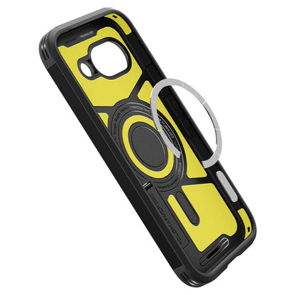 Pouzdro MagSafe pro Google Pixel 9a, Spigen, Tough Armor, Černé