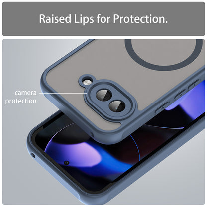 MagSafe pouzdro pro Google Pixel 9a, Techsuit, HaloFrost II, Tmavě modrá