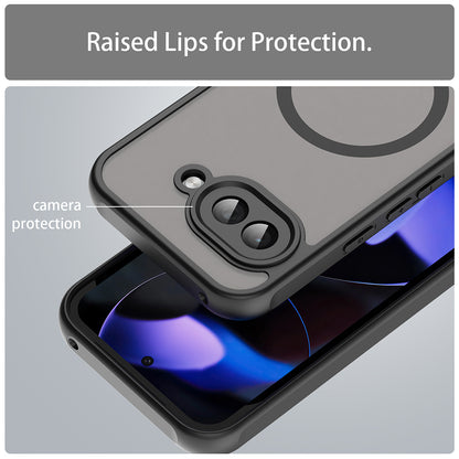 MagSafe pouzdro pro Google Pixel 9a, Techsuit, HaloFrost II, černé