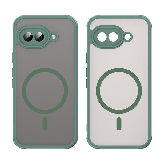MagSafe pouzdro pro Google Pixel 9a, Techsuit, HaloFrost II, Zelené