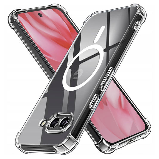 MagSafe pouzdro pro Google Pixel 9a, Techsuit, nárazuvzdorné, průhledné