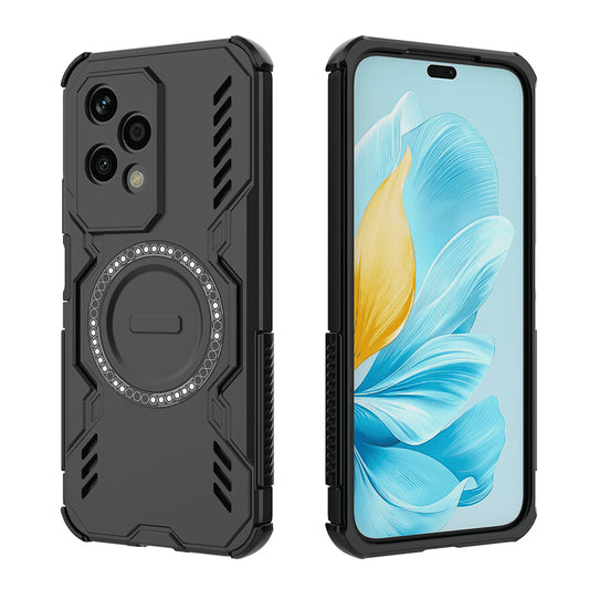 MagSafe pouzdro pro Honor 200 Lite, Techsuit, ArmorMag, černé