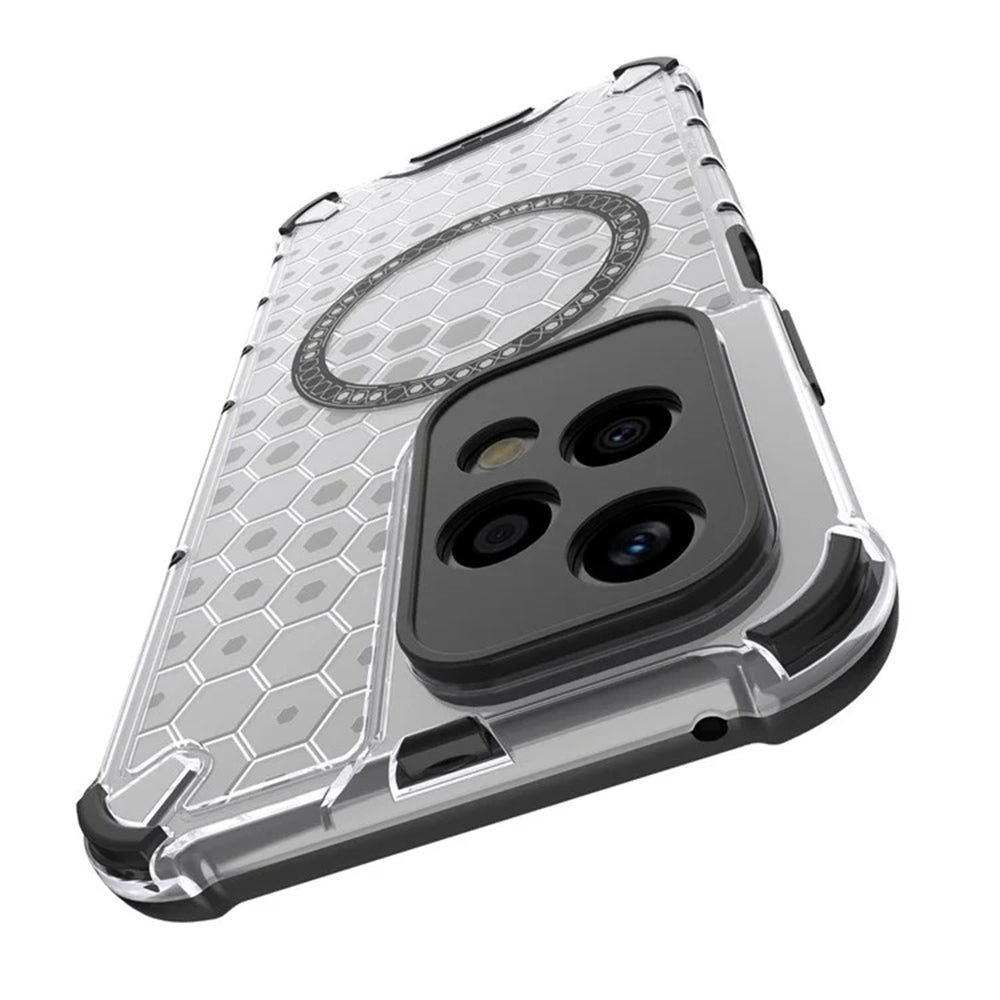 MagSafe pouzdro pro Honor 200 Lite, Techsuit, HoneyComb Shield, černé
