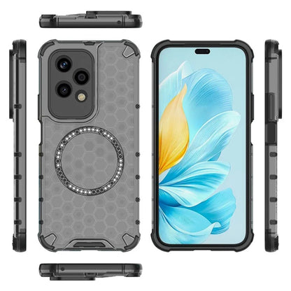 MagSafe pouzdro pro Honor 200 Lite, Techsuit, HoneyComb Shield, černé