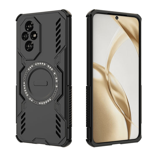 MagSafe pouzdro pro Honor 200, Techsuit, ArmorMag, černé