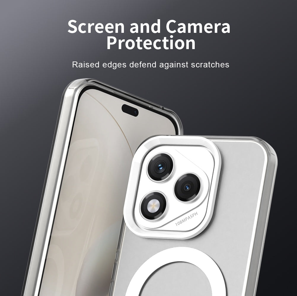 MagSafe pouzdro pro Honor 400 Lite, Techsuit, CandyCase, bílé