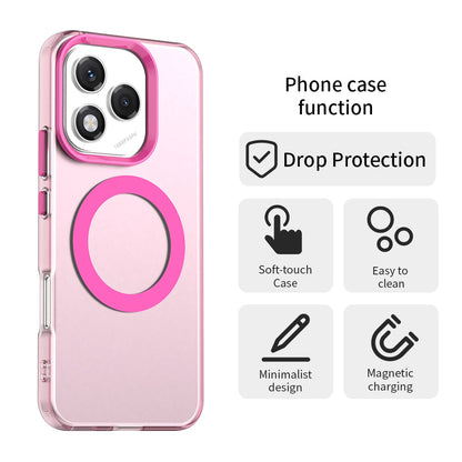 MagSafe pouzdro pro Honor 400 Lite, Techsuit, CandyCase, Růžová